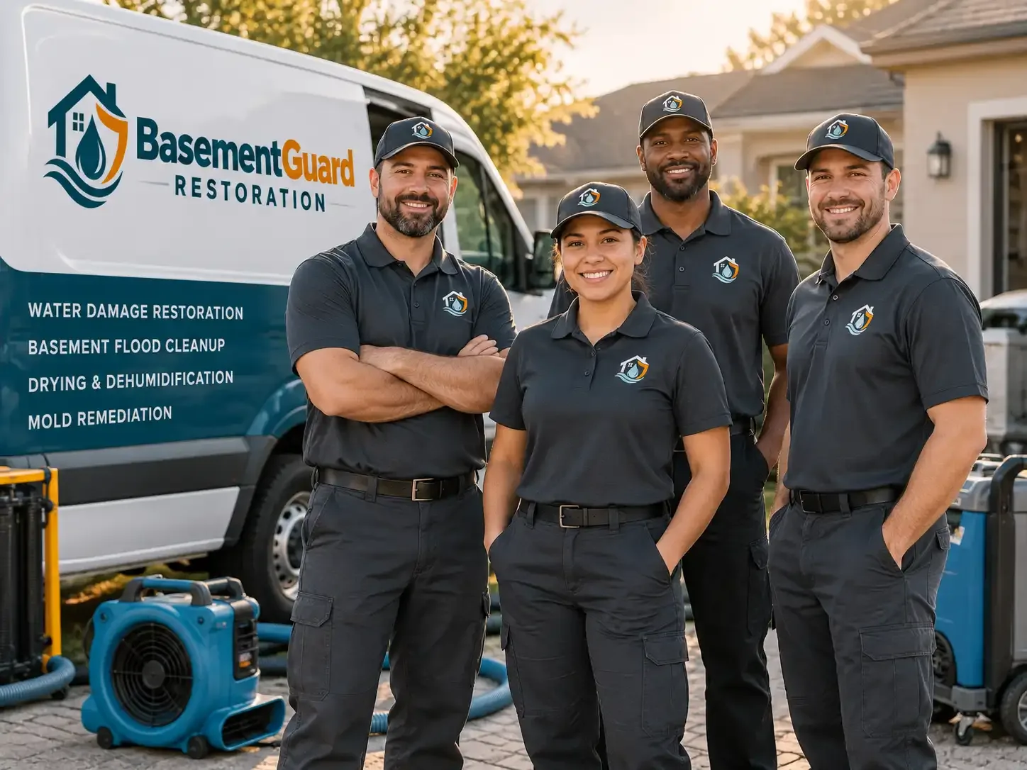 Basement Water Damage Restoration company in Blue Creek, OH
